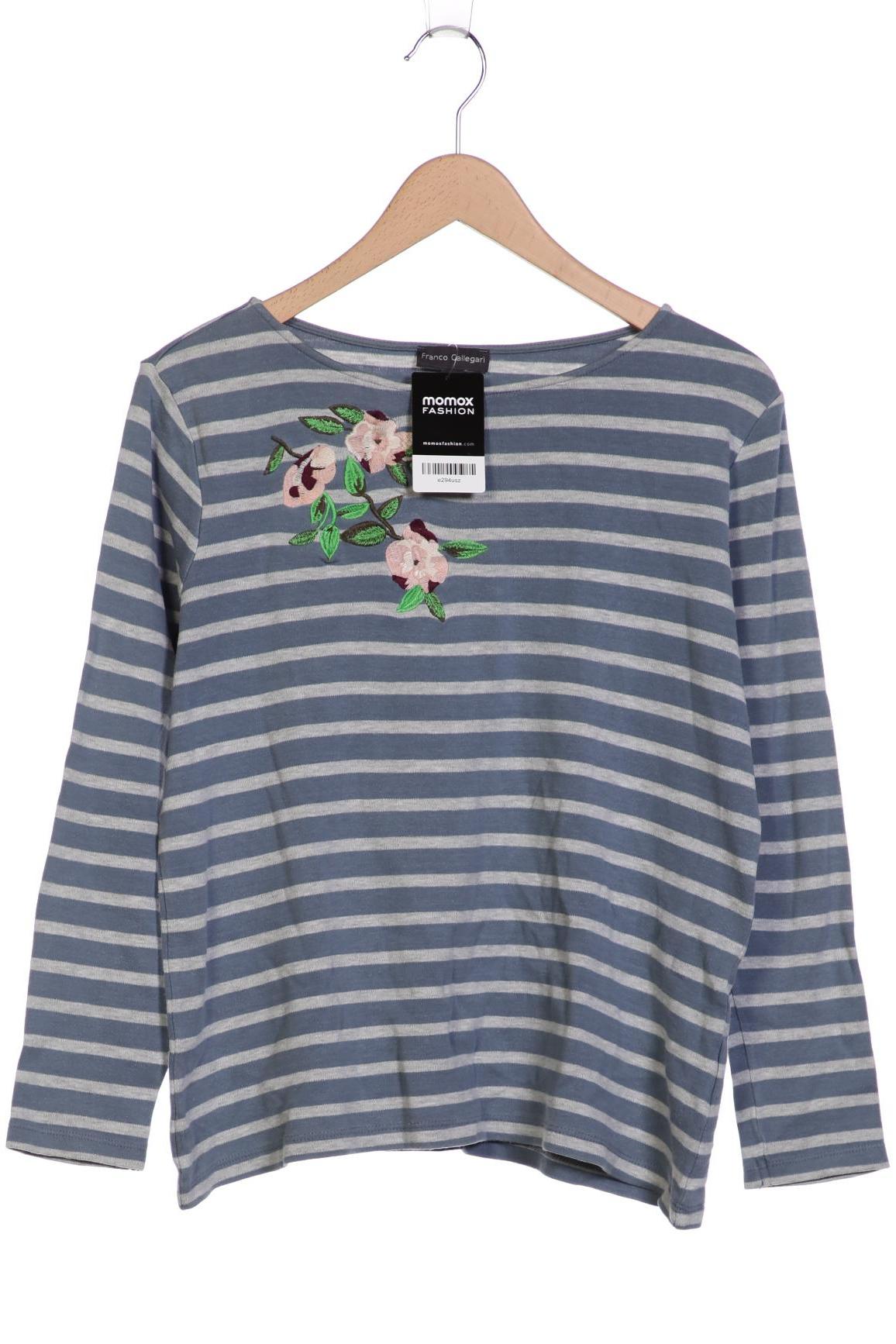 

Franco Callegari Damen Langarmshirt, blau, Gr. 40