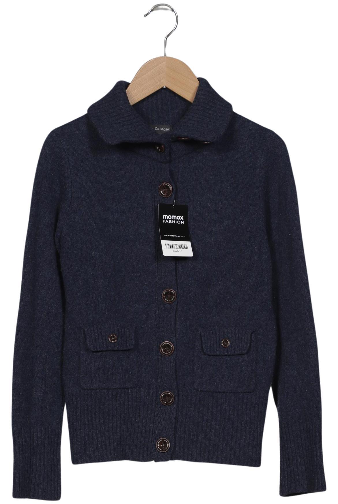 

Franco Callegari Damen Strickjacke, marineblau, Gr. 36