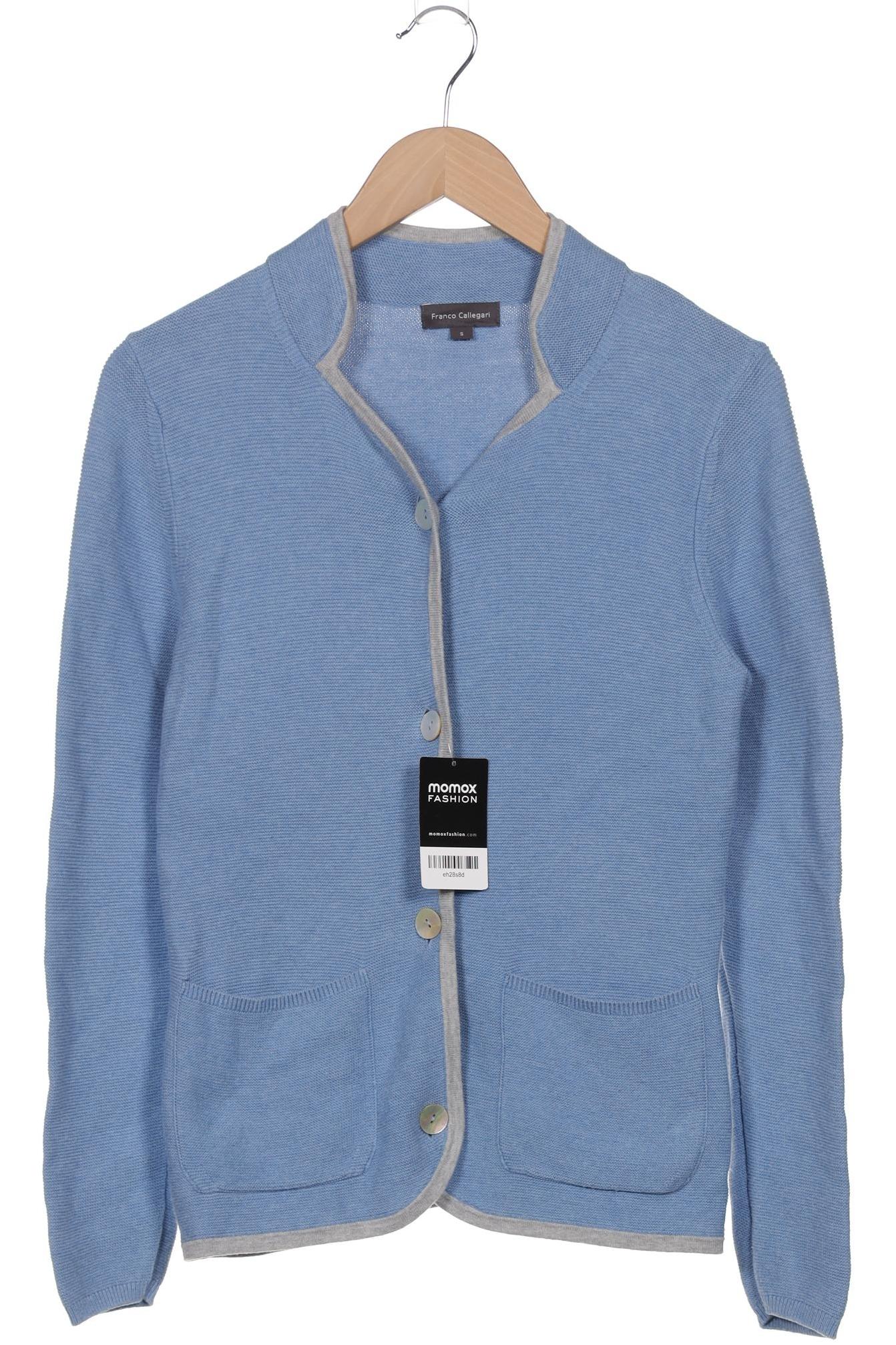 

Franco Callegari Damen Strickjacke, hellblau, Gr. 36