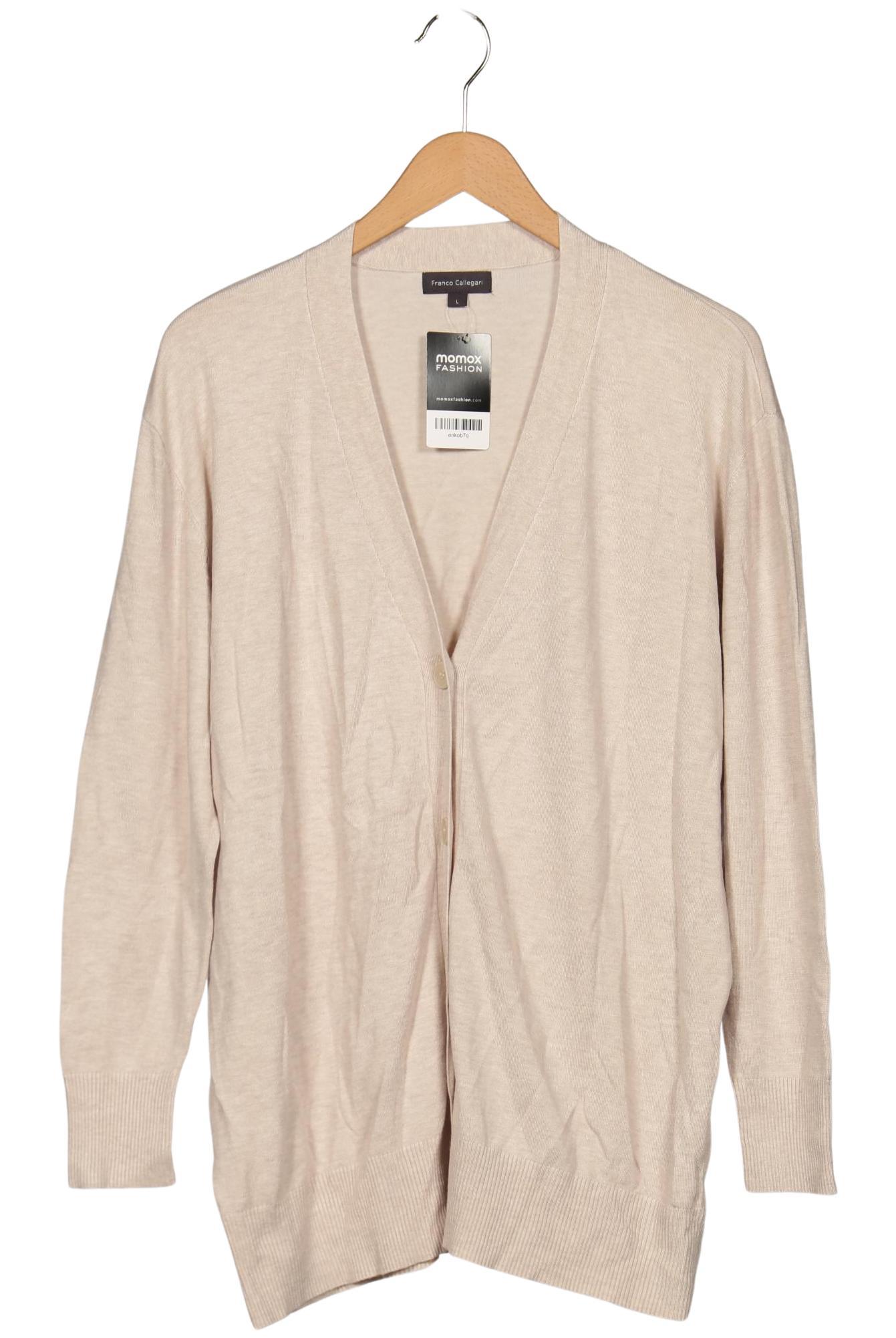

Franco Callegari Damen Strickjacke, beige, Gr. 42