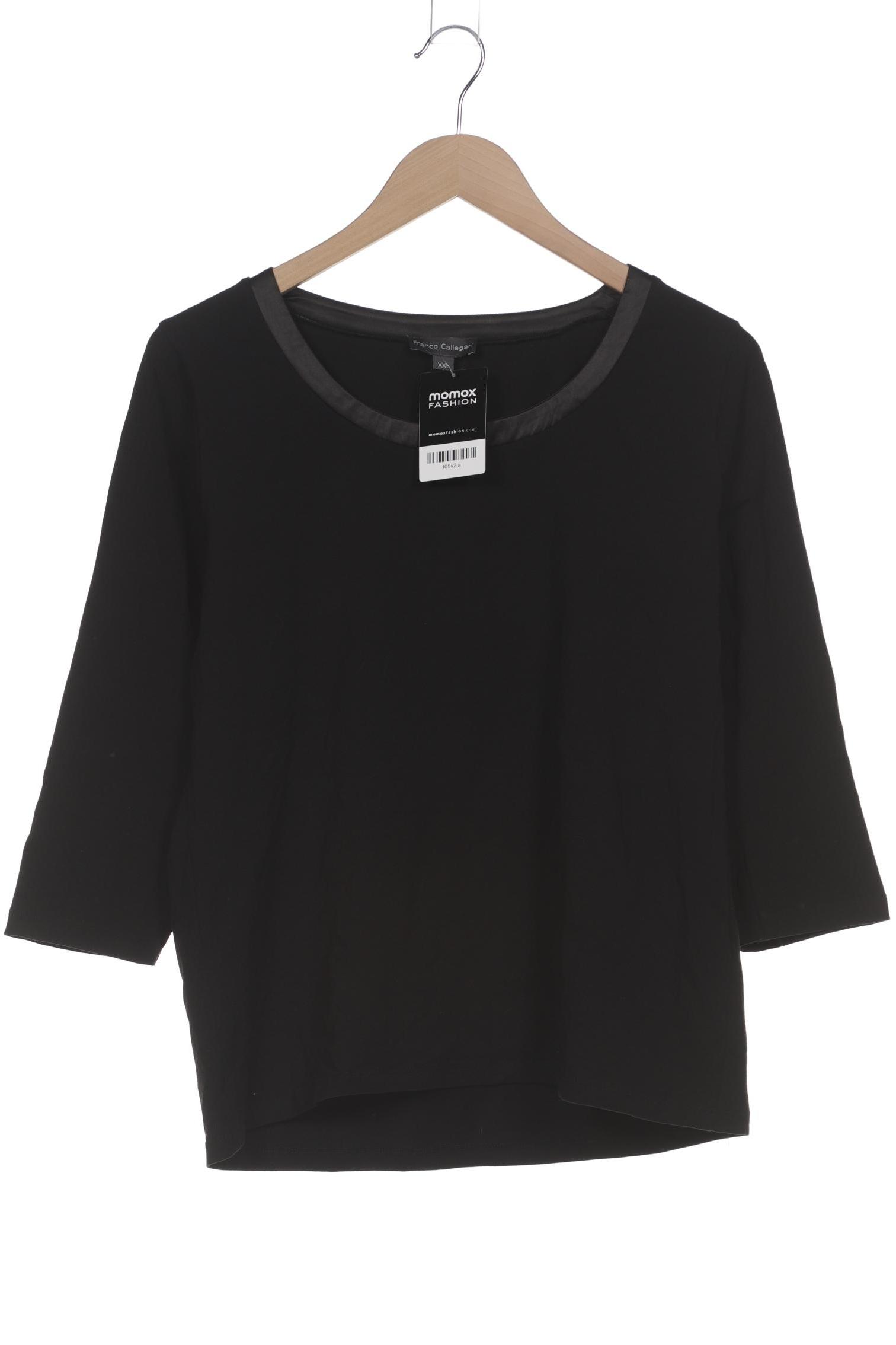 

Franco Callegari Damen Langarmshirt, schwarz, Gr. 46