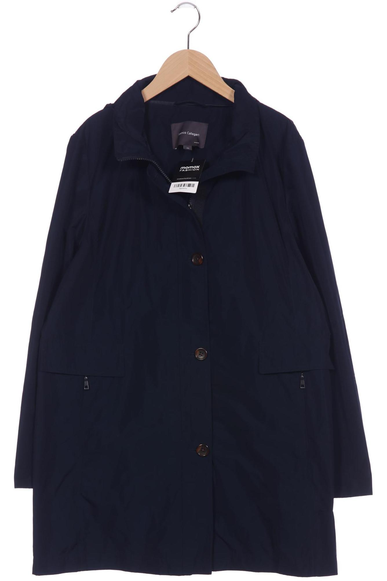 

Franco Callegari Damen Mantel, marineblau, Gr. 44