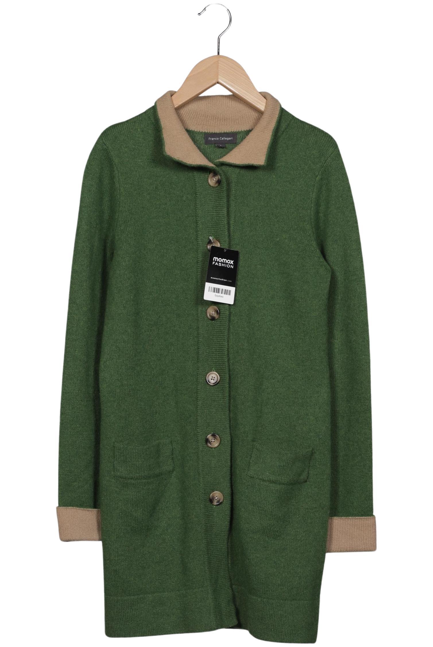 

Franco Callegari Damen Strickjacke, grün, Gr. 36