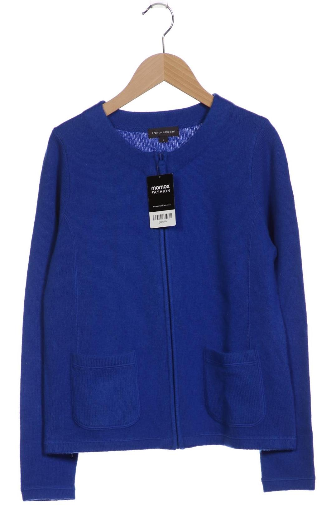 

Franco Callegari Damen Strickjacke, blau, Gr. 36