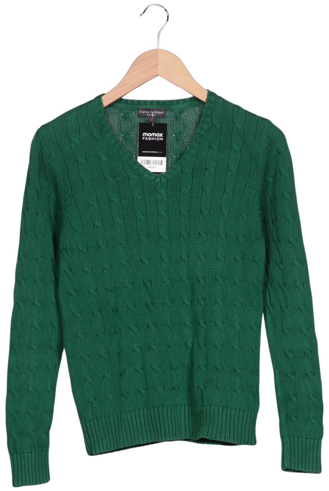 

Franco Callegari Damen Pullover, grün, Gr. 42