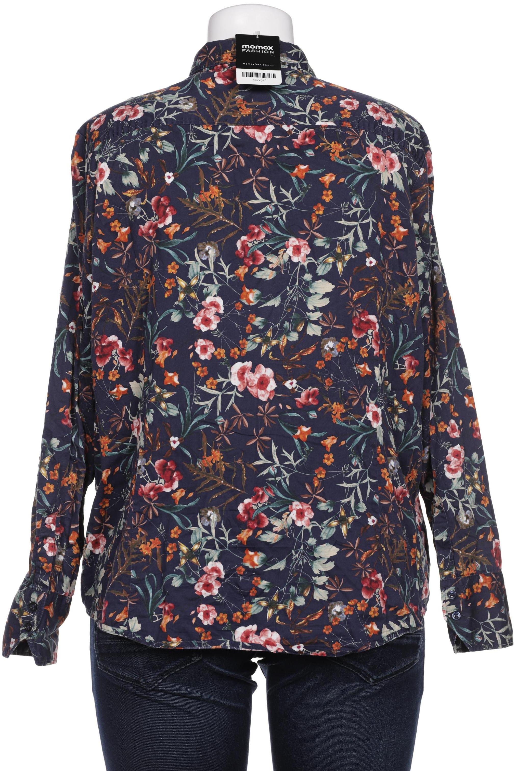 

Franco Callegari Damen Bluse, marineblau