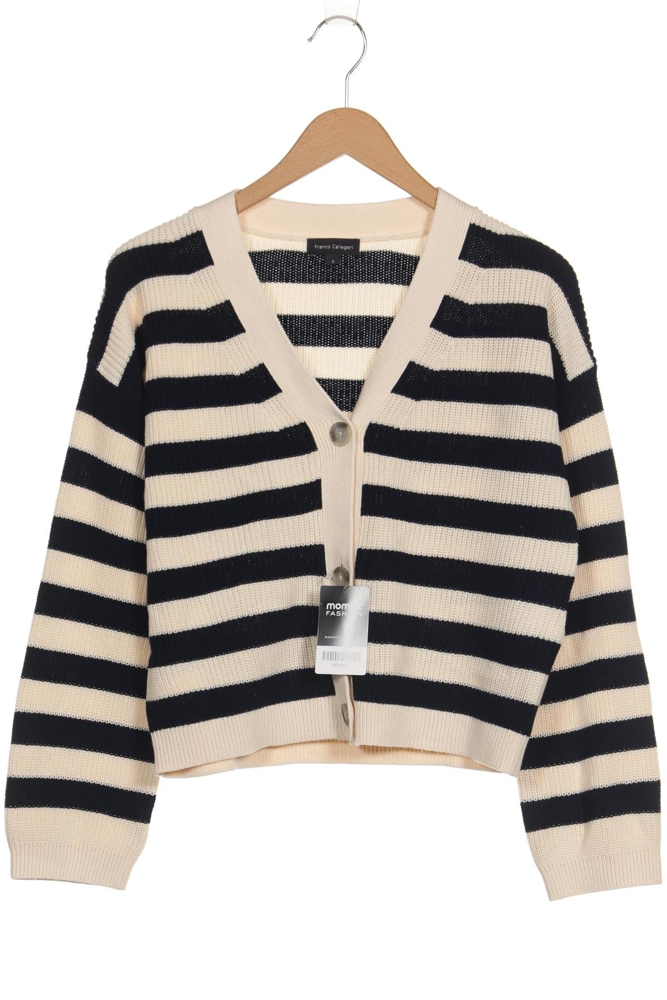 

Franco Callegari Damen Strickjacke, marineblau, Gr. 36
