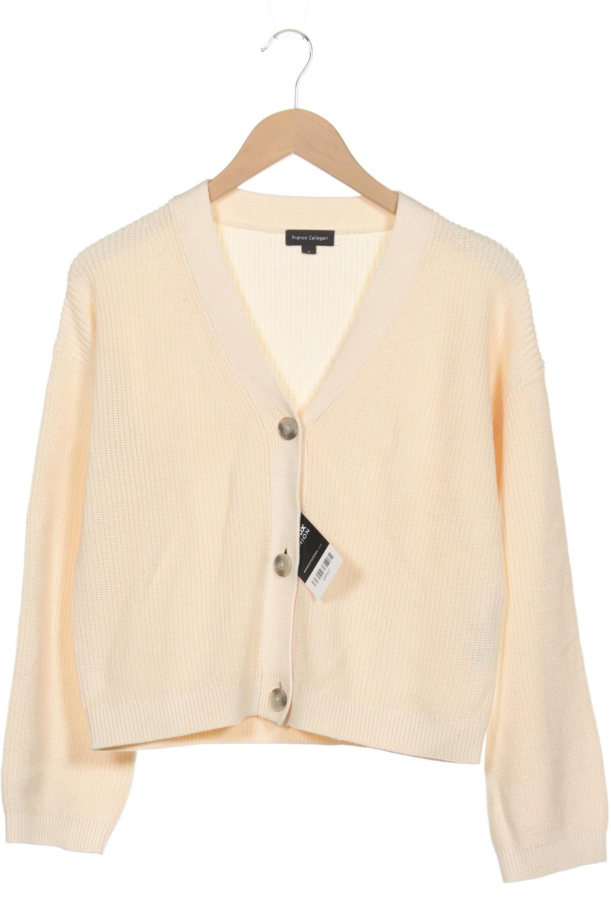 

Franco Callegari Damen Strickjacke, cremeweiß, Gr. 36