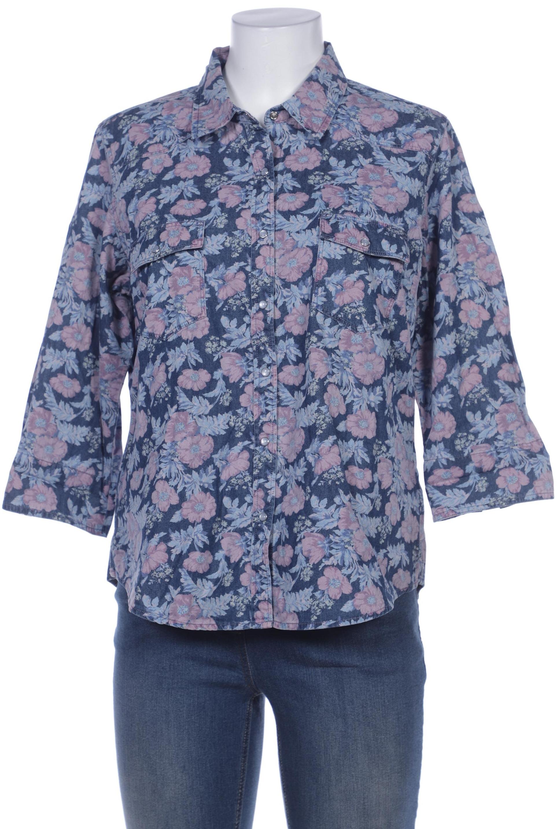 

Franco Callegari Damen Bluse, blau, Gr. 40