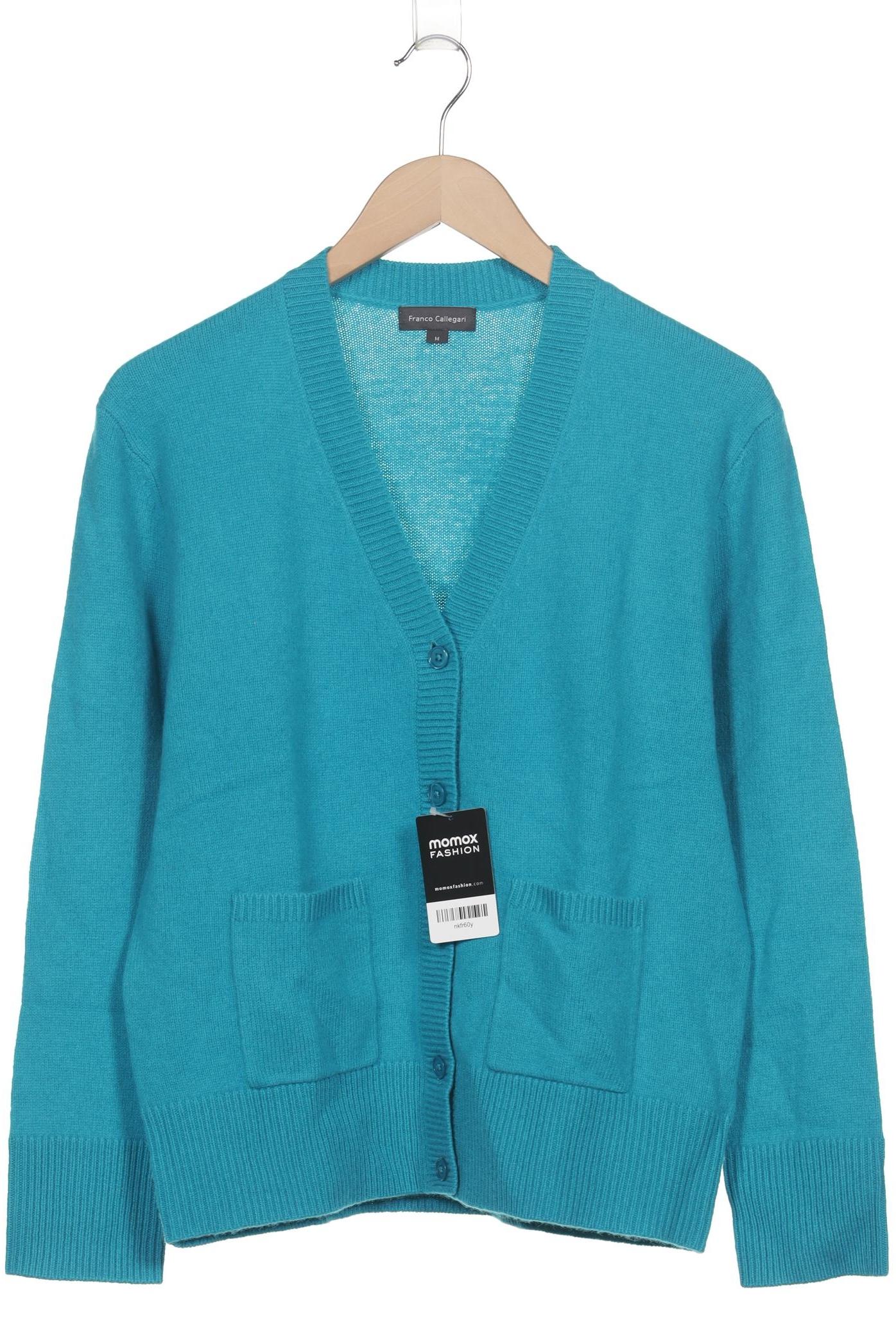 

Franco Callegari Damen Strickjacke, blau, Gr. 38