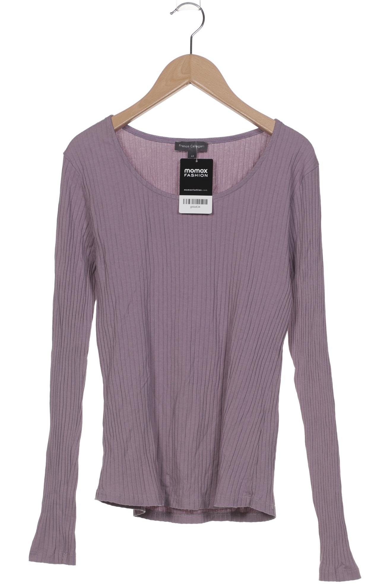 

Franco Callegari Damen Langarmshirt, flieder, Gr. 40