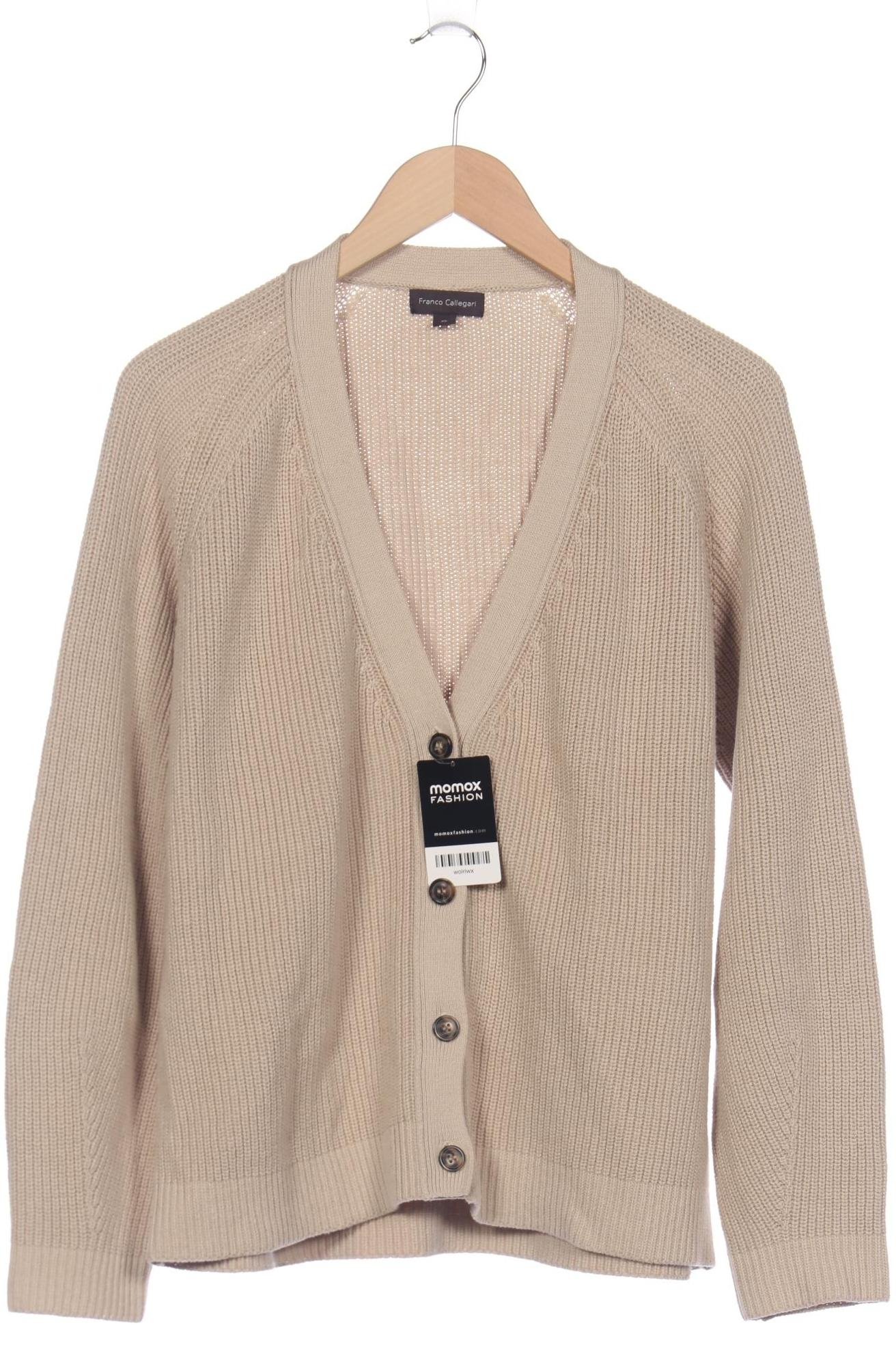 

Franco Callegari Damen Strickjacke, beige, Gr. 44
