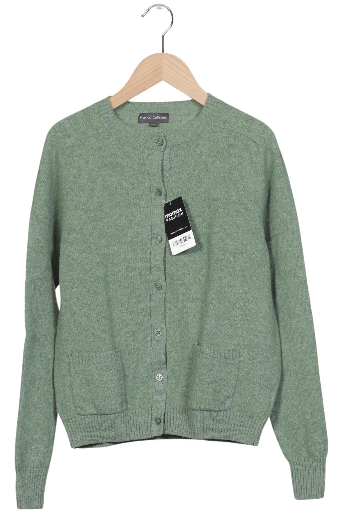 

Franco Callegari Damen Strickjacke, hellgrün, Gr. 42
