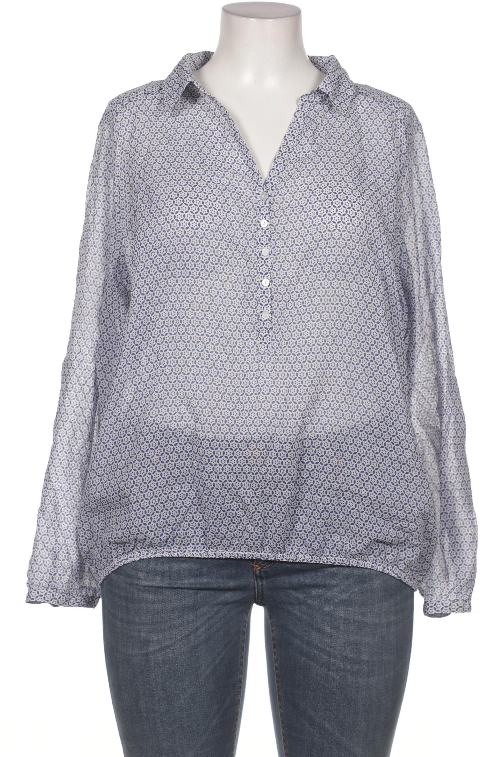 

Franco Callegari Damen Bluse, blau, Gr. 48