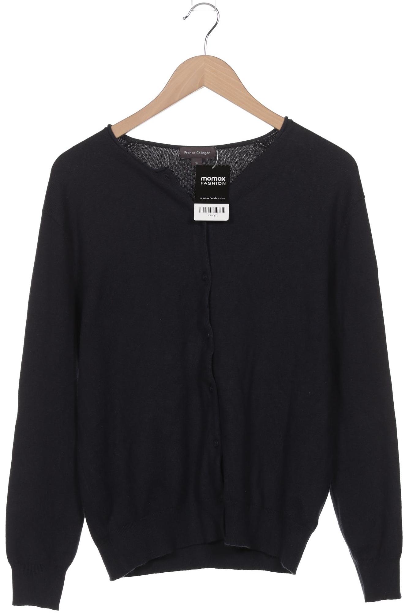 

Franco Callegari Damen Strickjacke, marineblau, Gr. 44