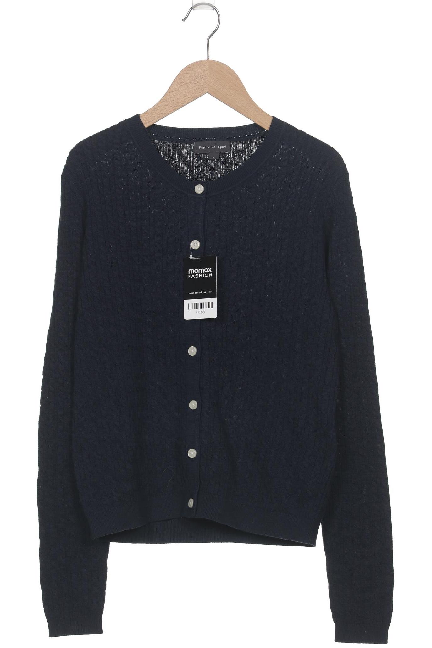 

Franco Callegari Damen Strickjacke, marineblau, Gr. 38