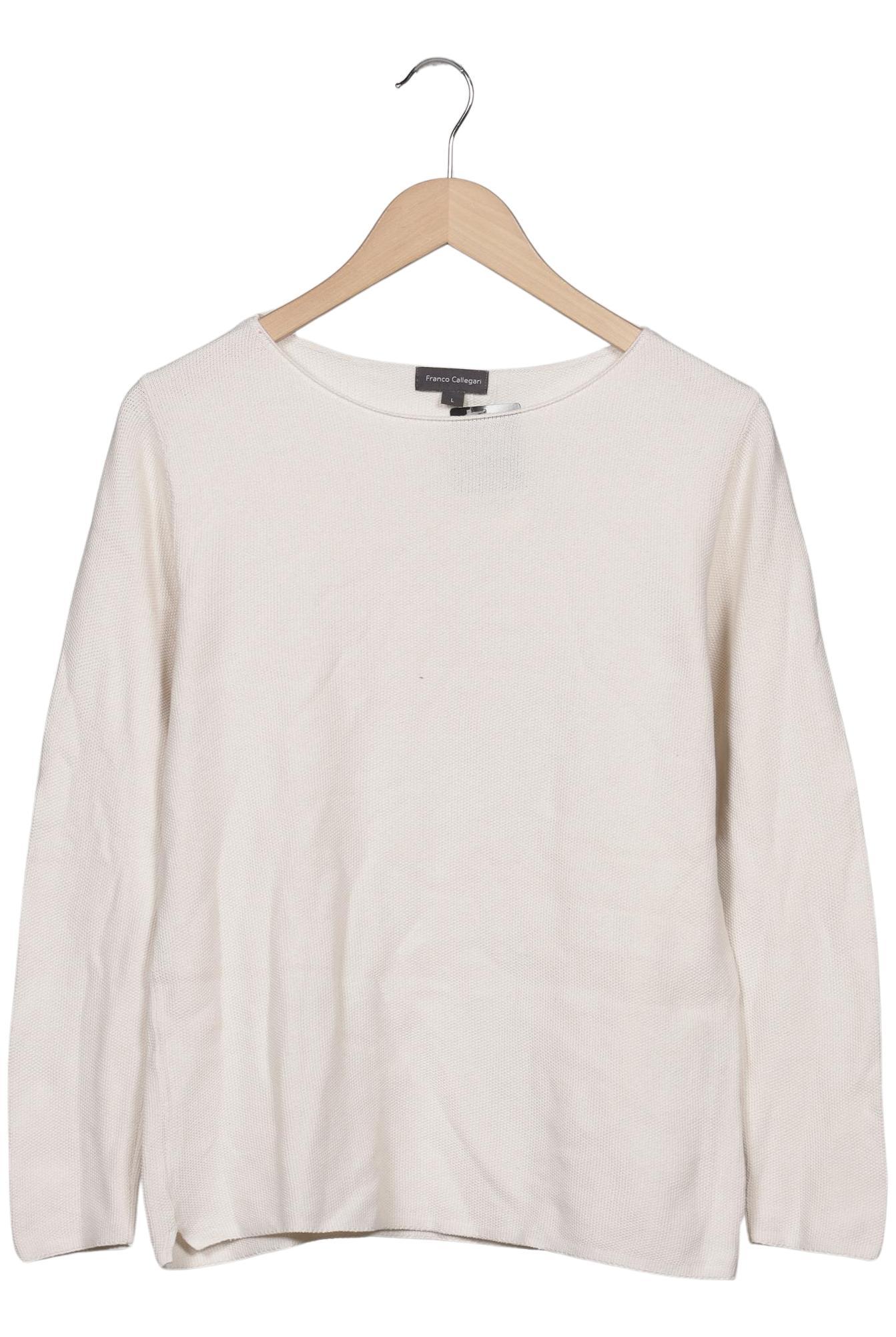 

Franco Callegari Damen Pullover, cremeweiß, Gr. 42