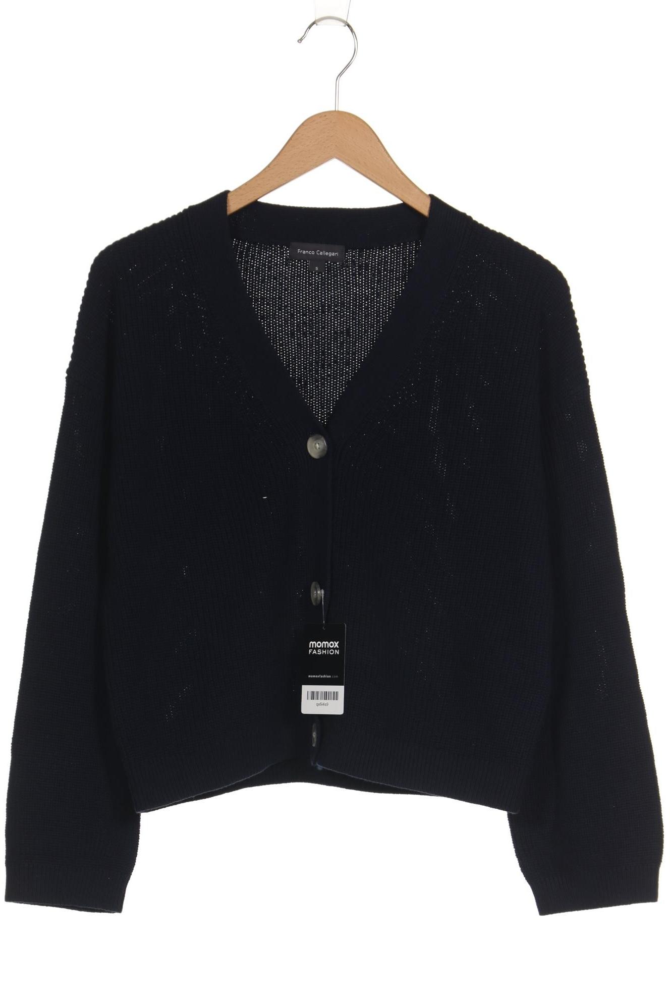 

Franco Callegari Damen Strickjacke, marineblau, Gr. 36