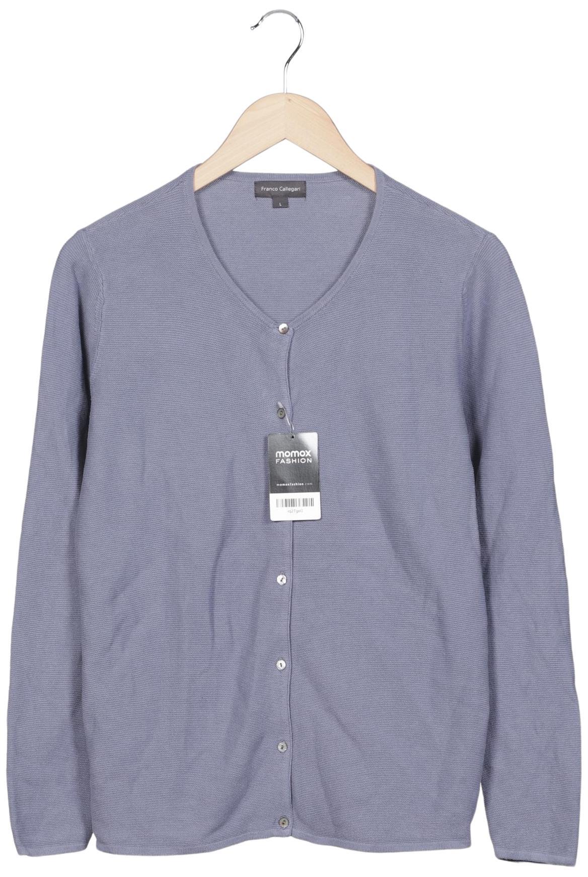 

Franco Callegari Damen Strickjacke, hellblau, Gr. 42