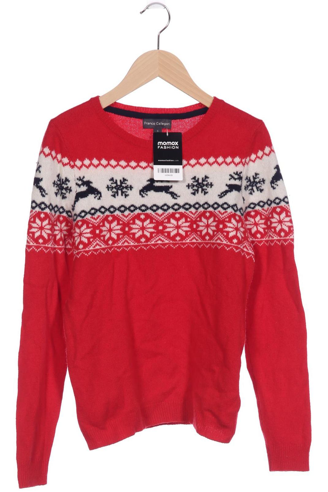 

Franco Callegari Damen Pullover, rot, Gr. 36