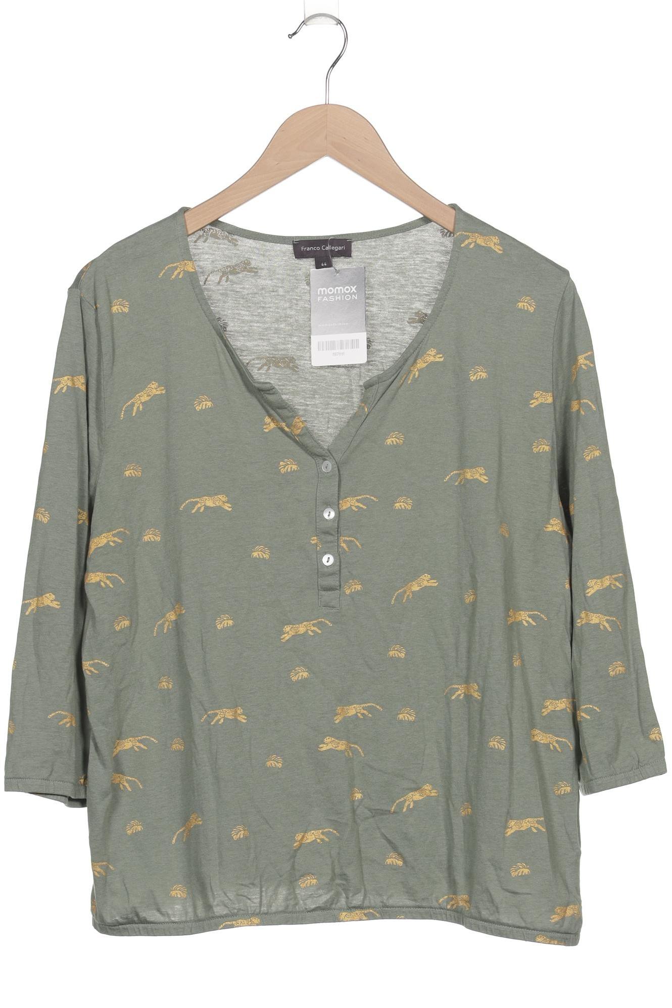 

Franco Callegari Damen Langarmshirt, grün, Gr. 44