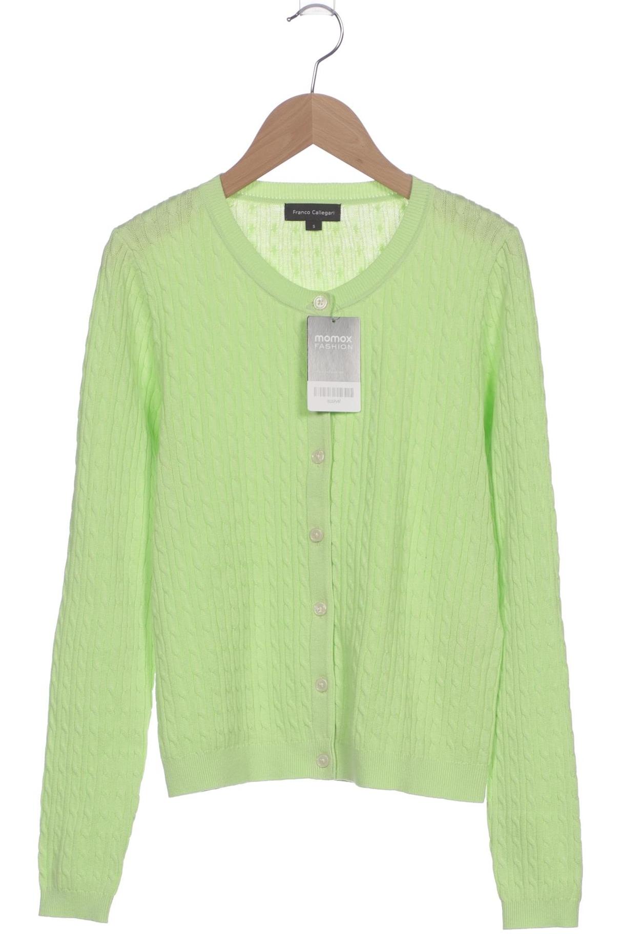 

Franco Callegari Damen Strickjacke, hellgrün, Gr. 36