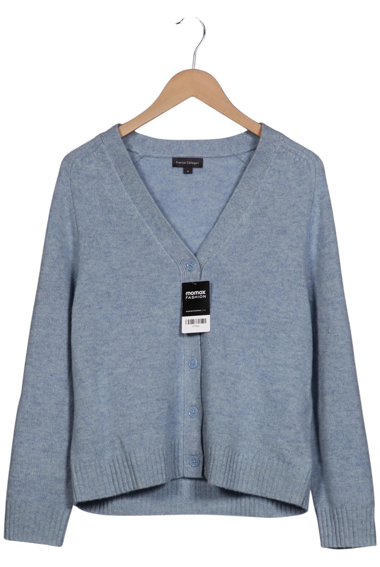 

Franco Callegari Damen Strickjacke, hellblau, Gr. 38