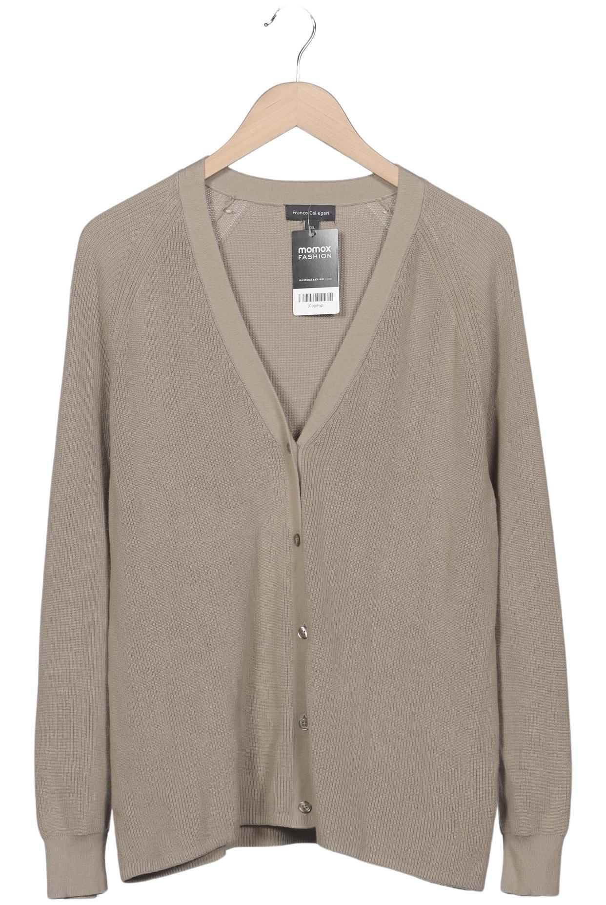 

Franco Callegari Damen Strickjacke, beige, Gr. 46