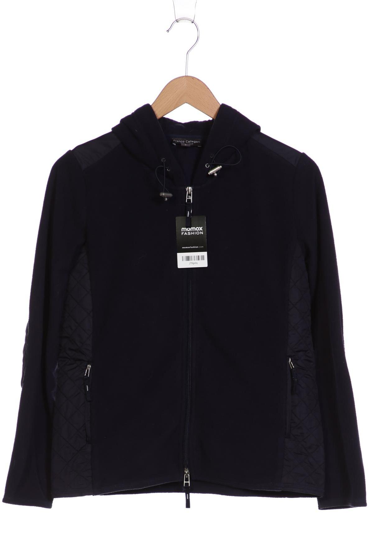 

Franco Callegari Damen Kapuzenpullover, marineblau