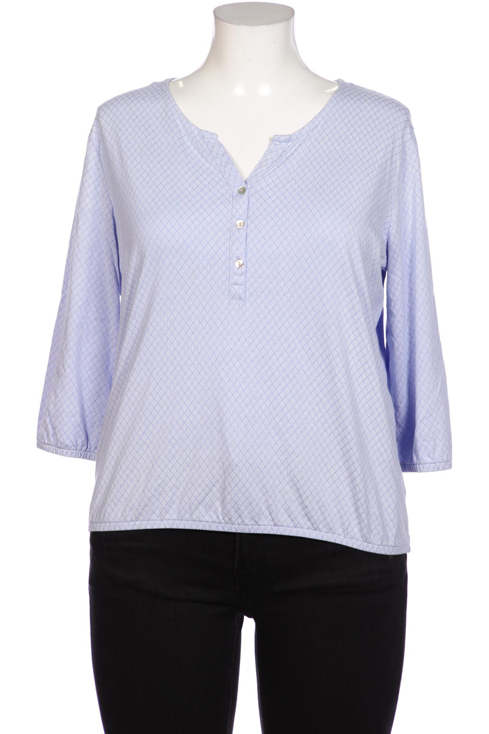 

Franco Callegari Damen Langarmshirt, hellblau, Gr. 42