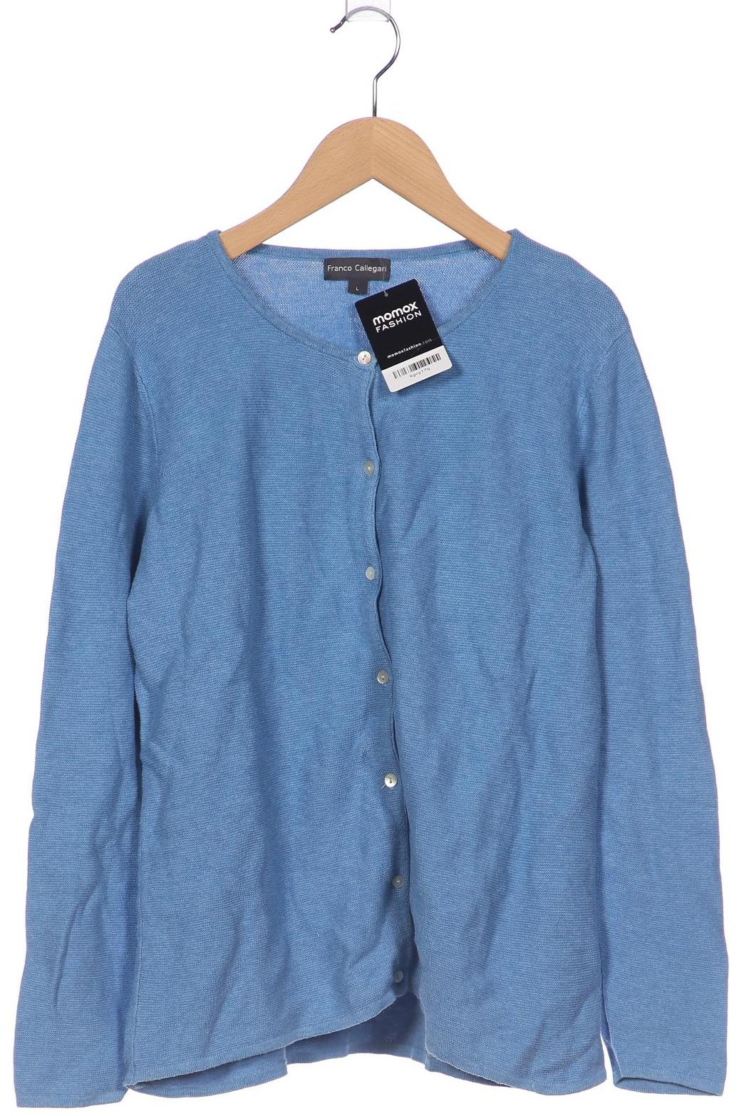 

Franco Callegari Damen Strickjacke, blau, Gr. 42