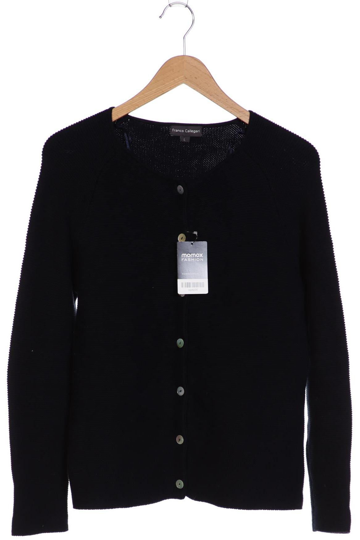 

Franco Callegari Damen Strickjacke, marineblau, Gr. 42