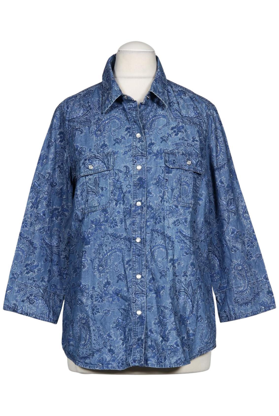 

Franco Callegari Damen Bluse, blau, Gr. 38