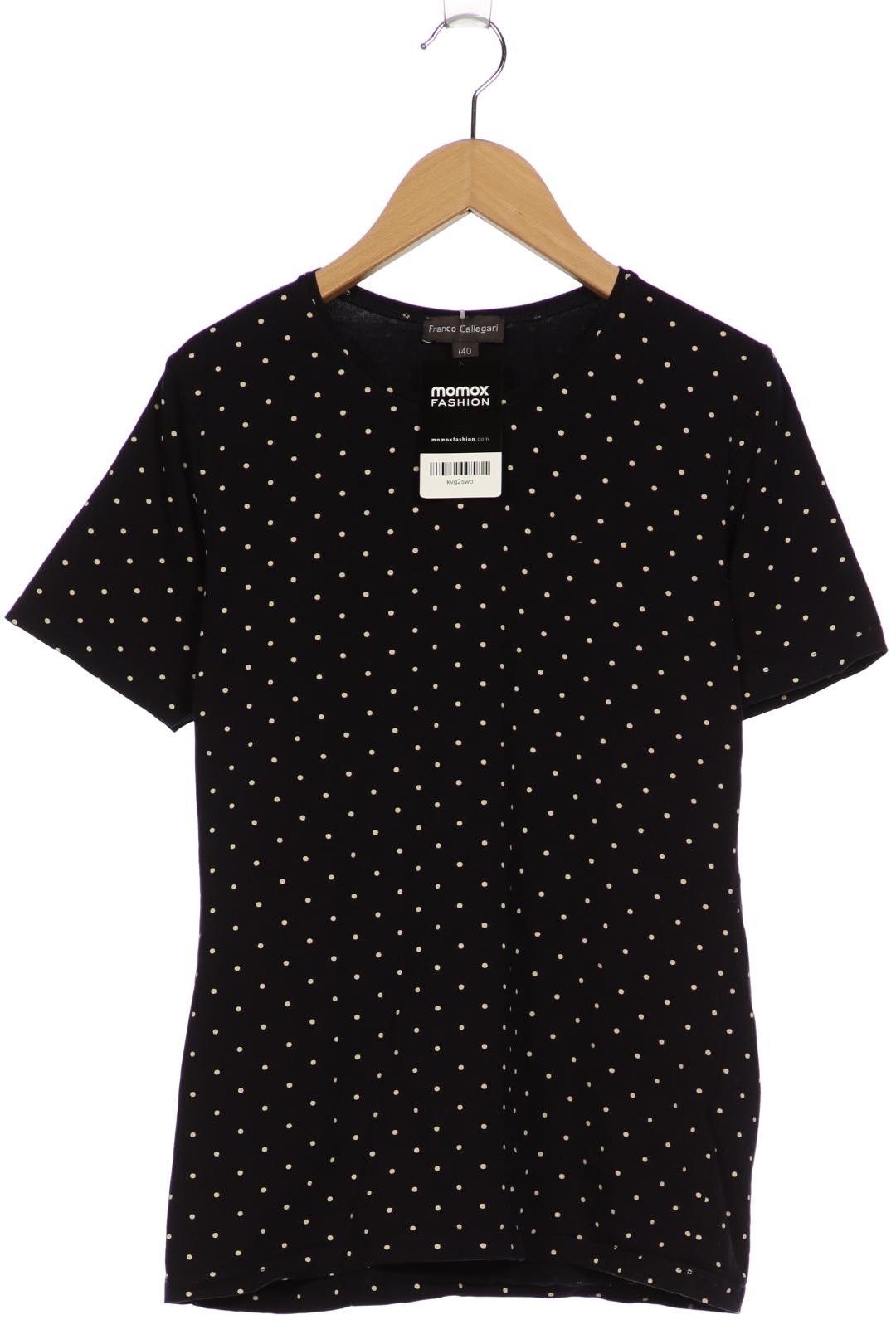 

Franco Callegari Damen T-Shirt, marineblau, Gr. 40
