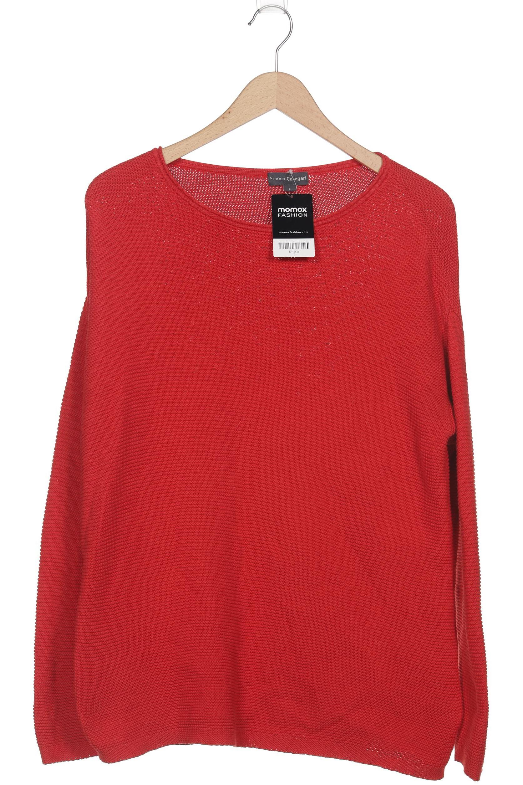

Franco Callegari Damen Pullover, rot, Gr. 42