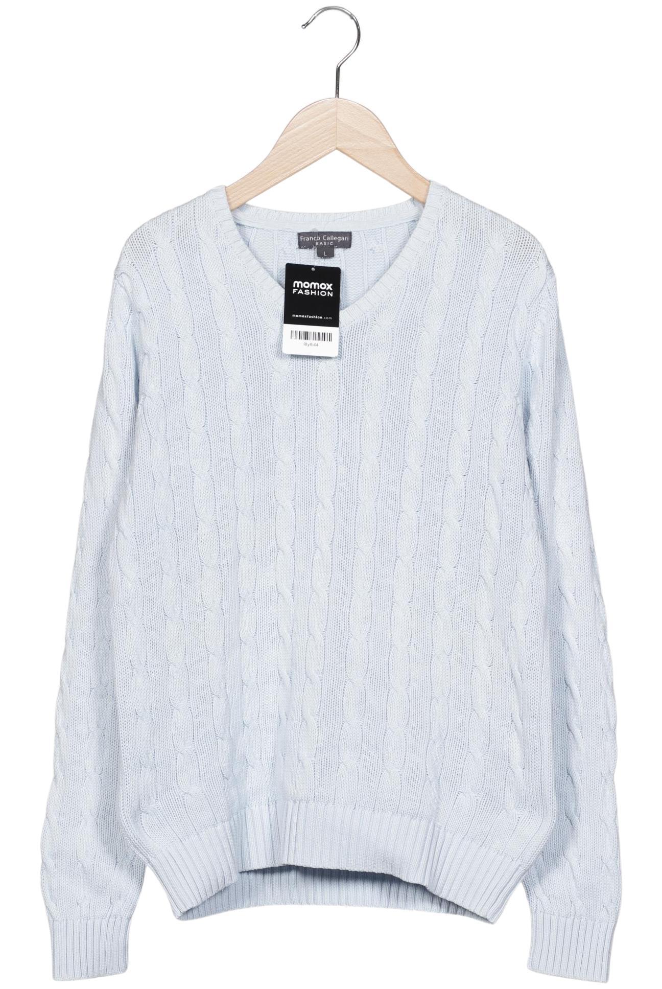 Thumbnail - Franco Callegari Damen Pullover, hellblau, Gr. 42