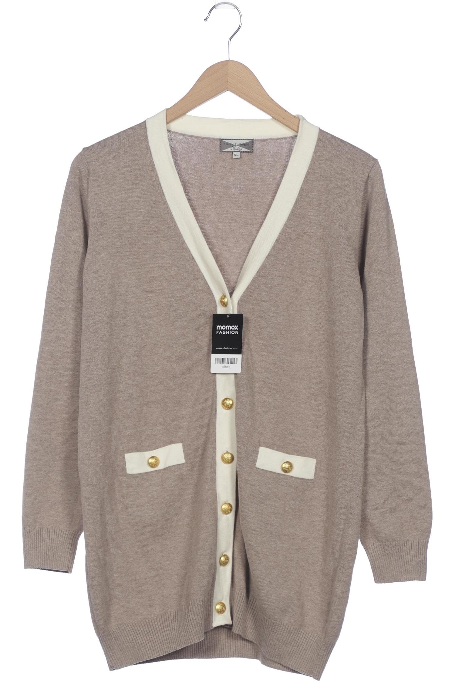 

Franco Callegari Damen Strickjacke, braun, Gr. 44
