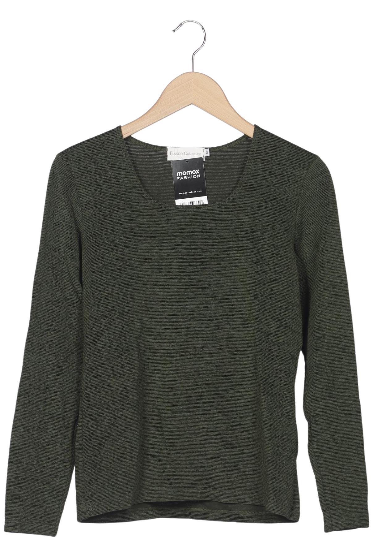 

Franco Callegari Damen Langarmshirt, grün, Gr. 38
