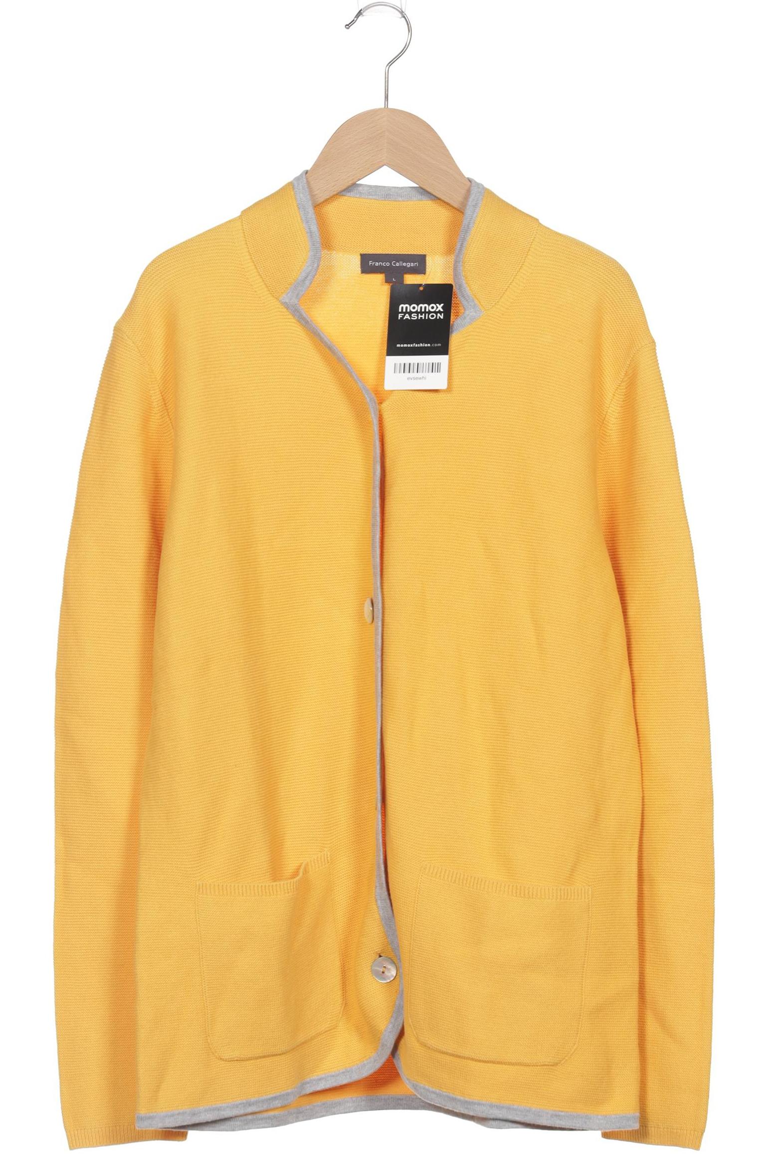 

Franco Callegari Damen Strickjacke, orange, Gr. 42