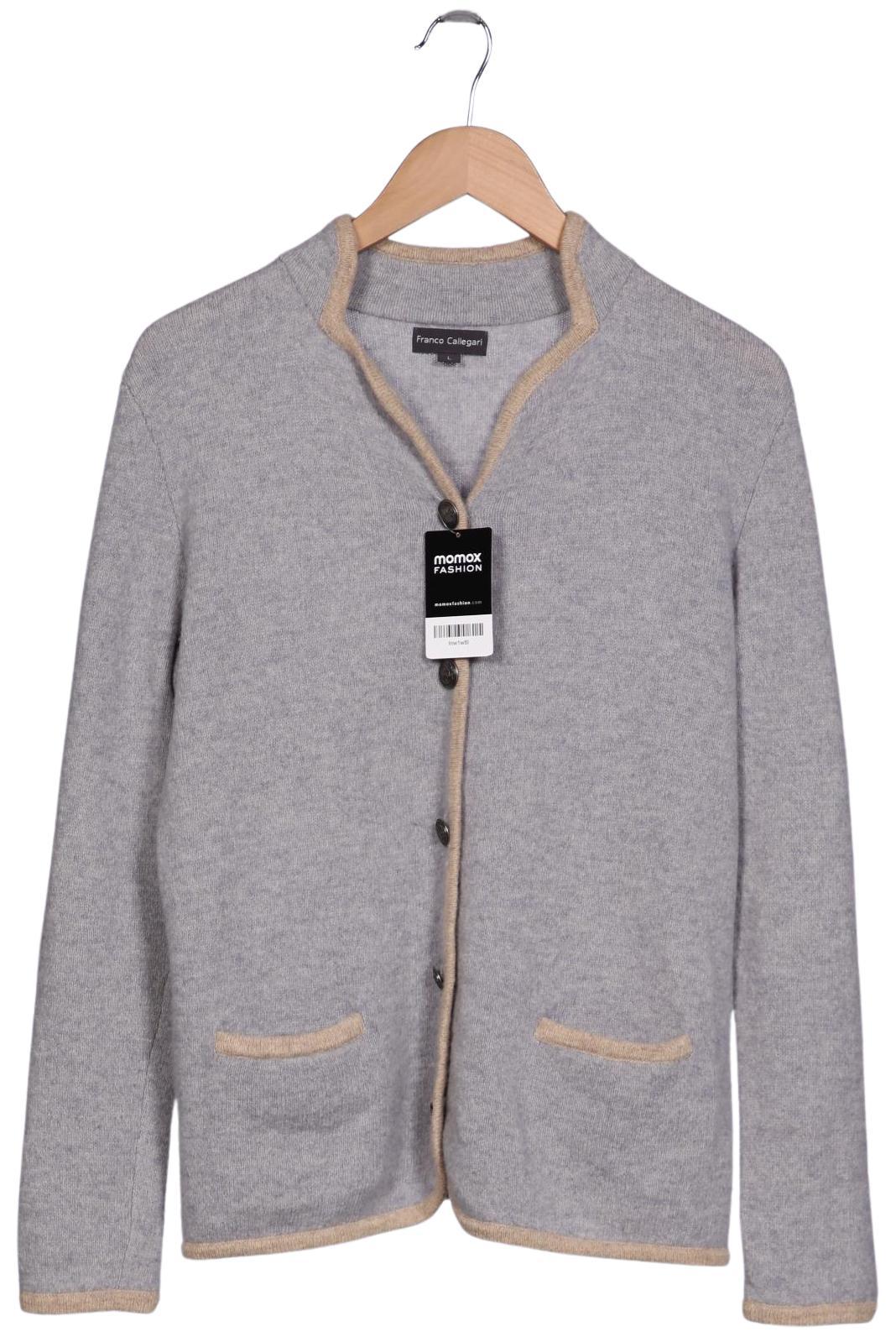 

Franco Callegari Damen Strickjacke, hellblau, Gr. 42