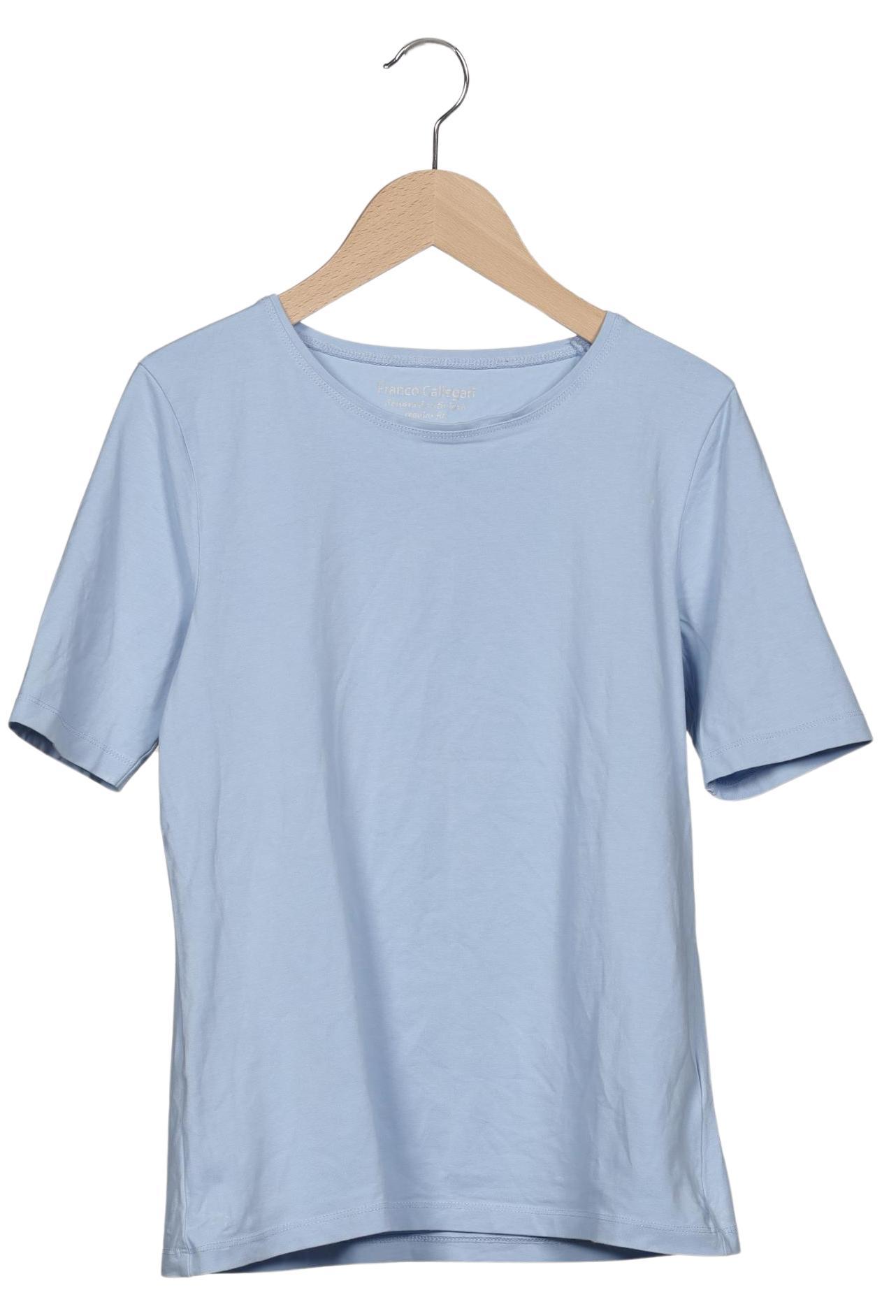 

Franco Callegari Damen T-Shirt, hellblau, Gr. 38