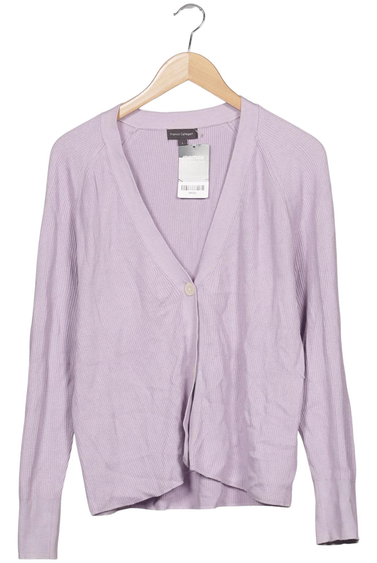 

Franco Callegari Damen Strickjacke, flieder, Gr. 42