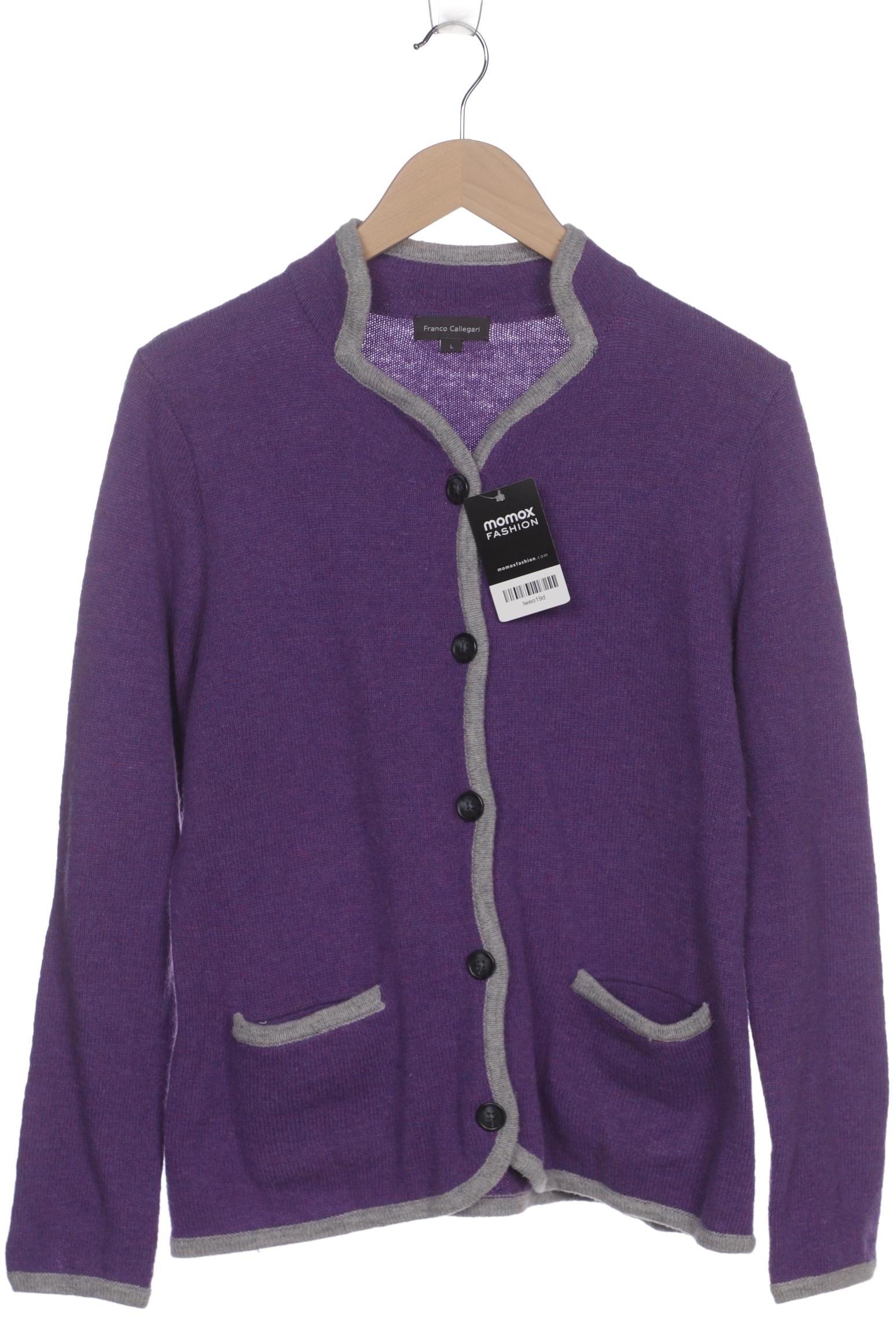 

Franco Callegari Damen Strickjacke, flieder, Gr. 42