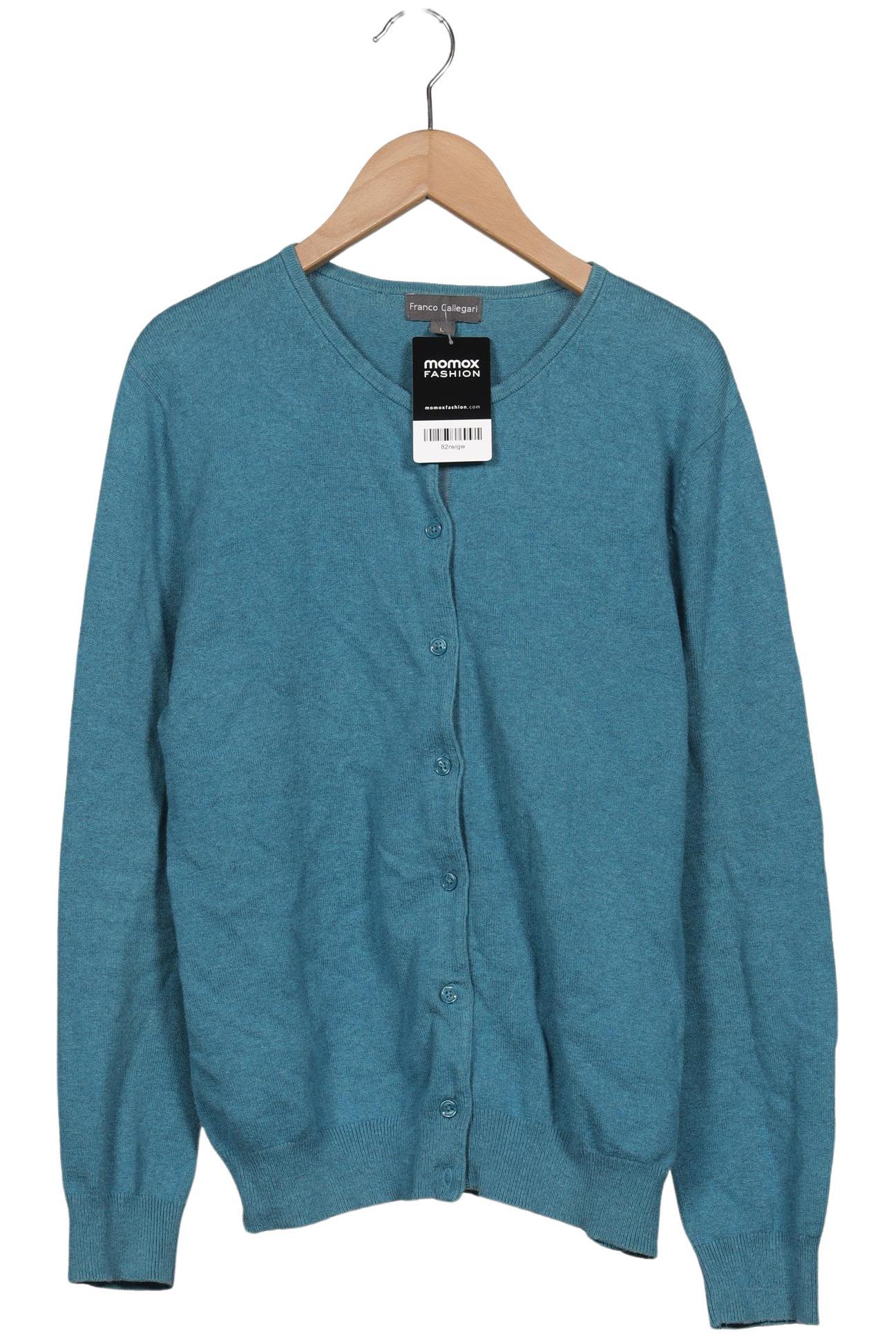 

Franco Callegari Damen Strickjacke, türkis, Gr. 42
