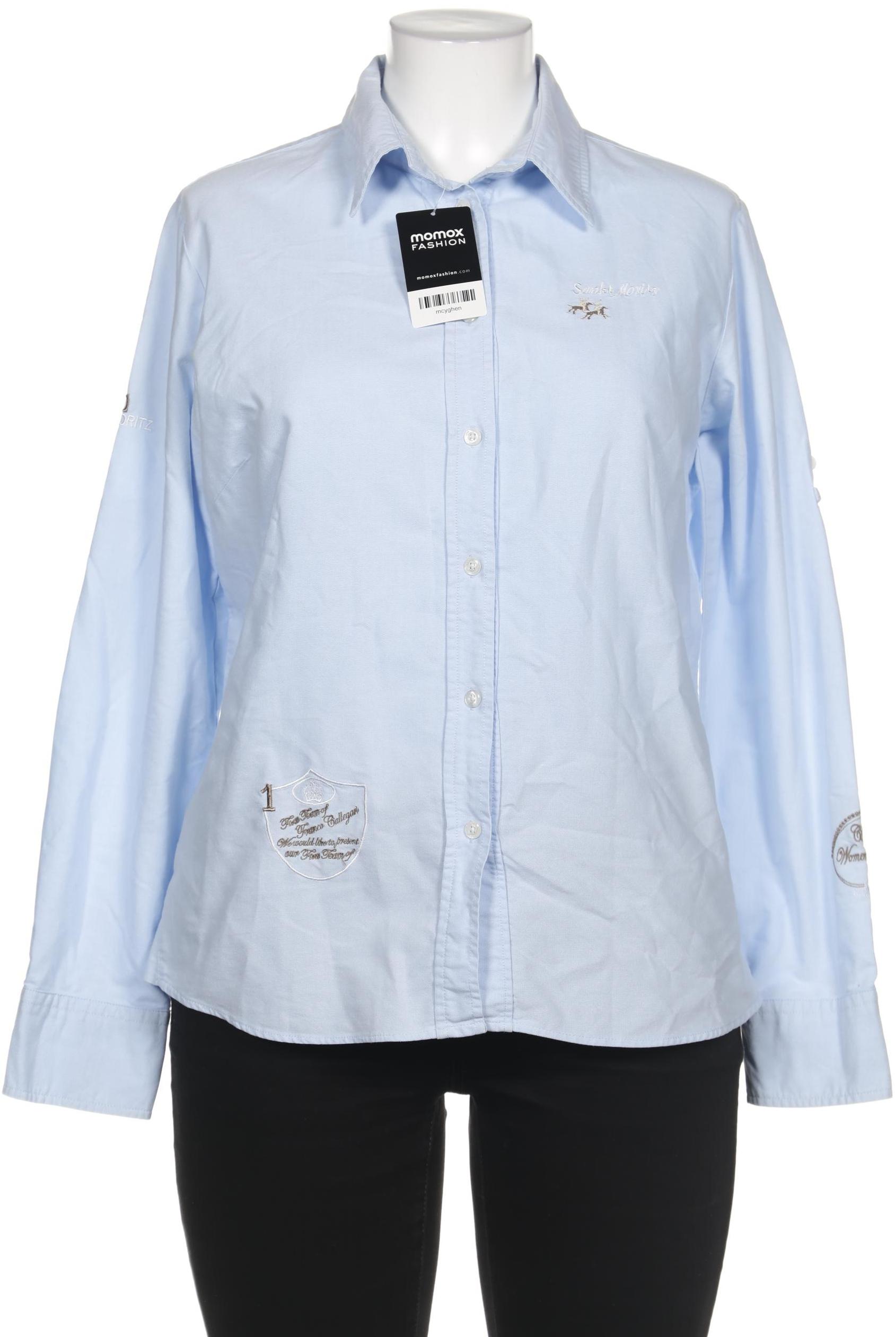 

Franco Callegari Damen Bluse, hellblau, Gr. 42