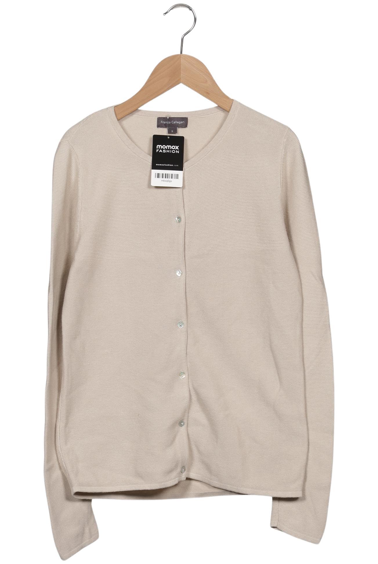 

Franco Callegari Damen Strickjacke, beige, Gr. 36