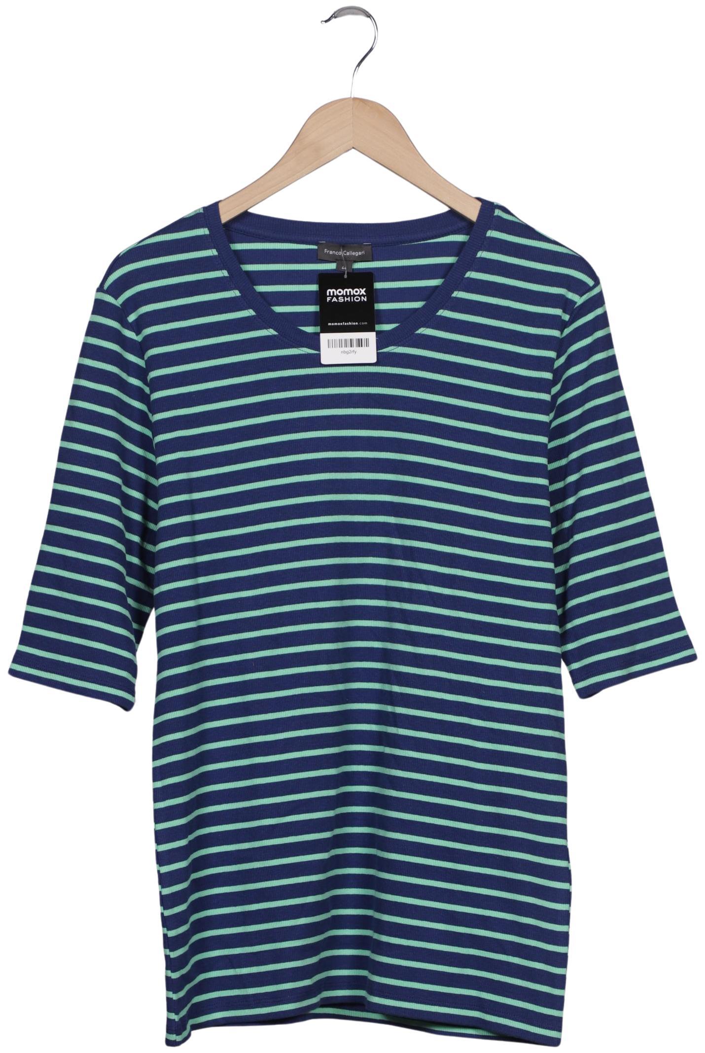

Franco Callegari Damen T-Shirt, marineblau, Gr. 44