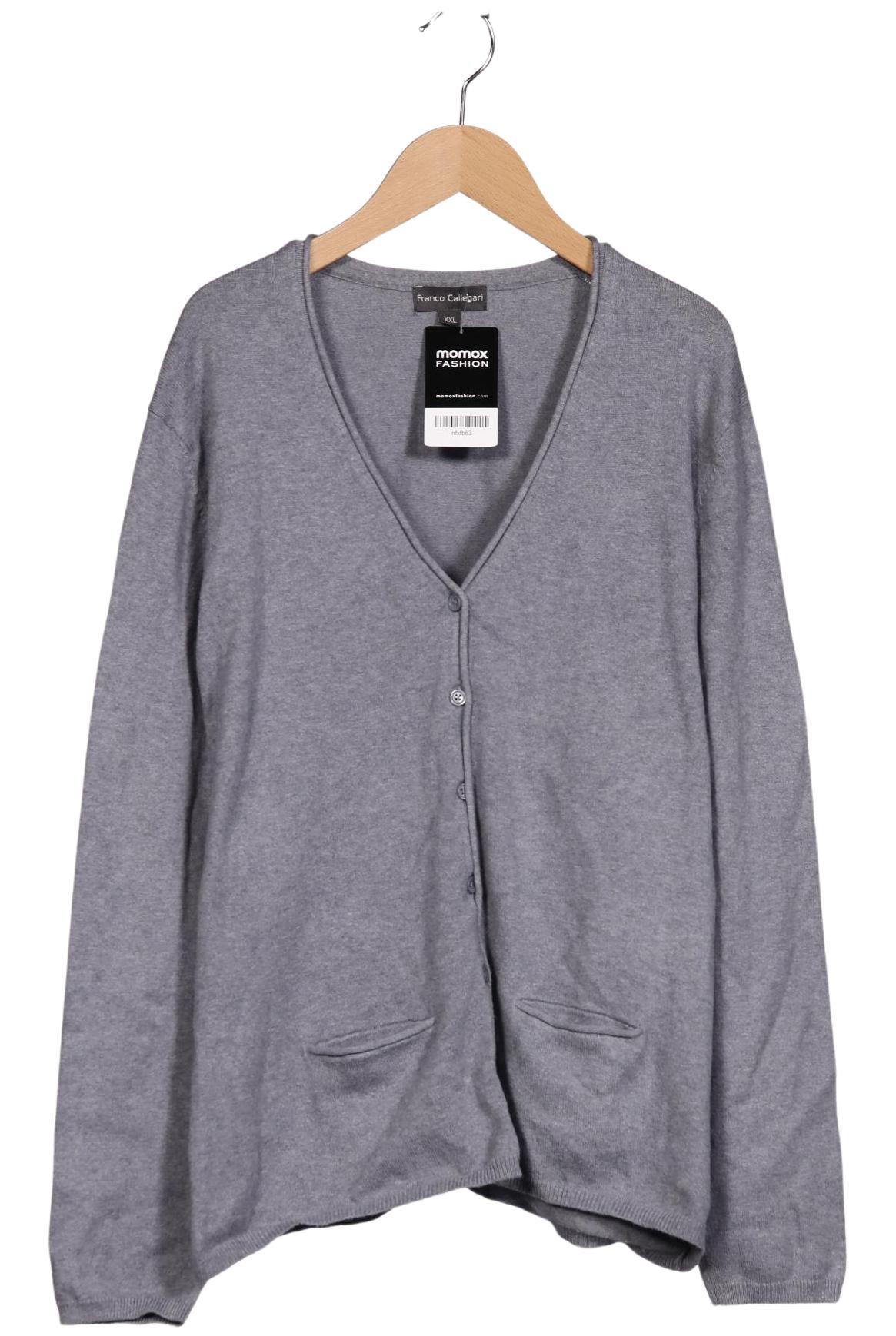 

Franco Callegari Damen Strickjacke, grau, Gr. 46