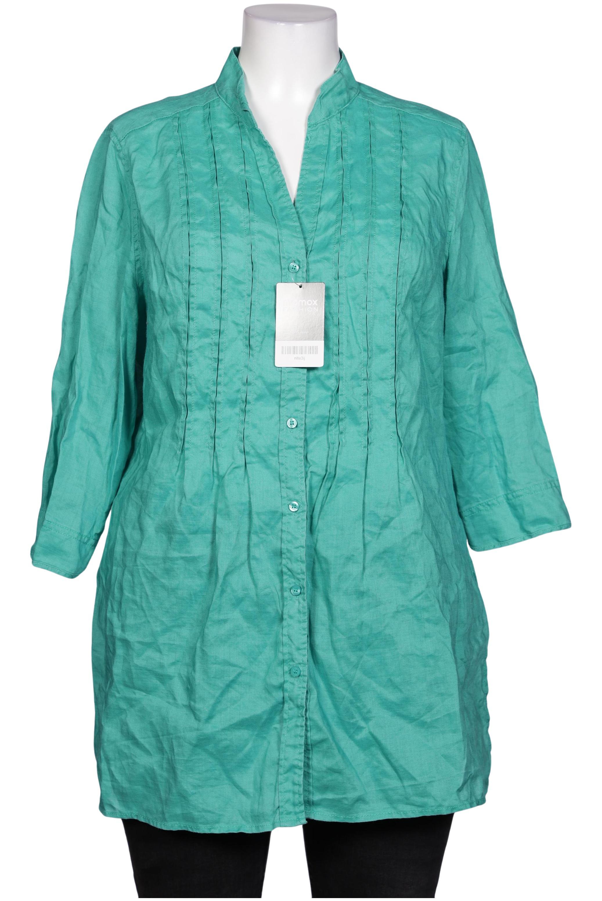 

Franco Callegari Damen Bluse, türkis, Gr. 46