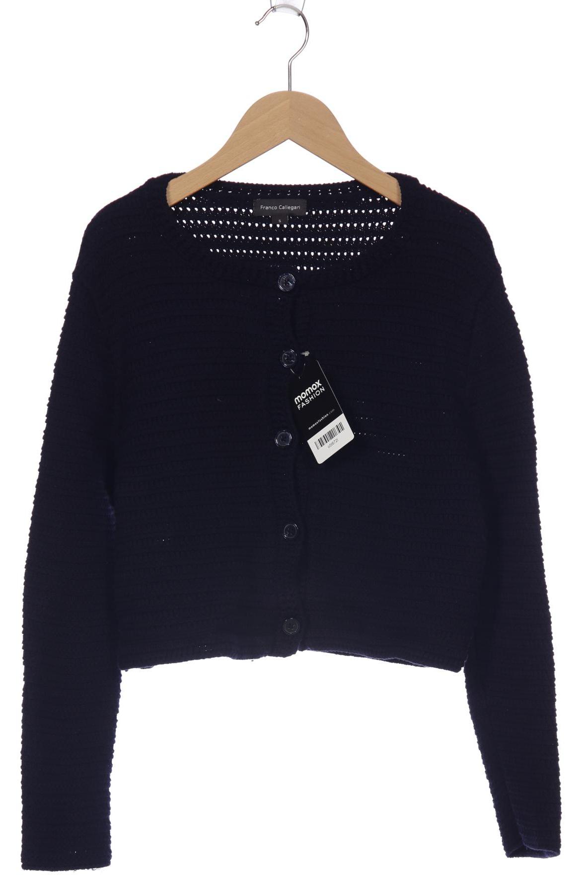 

Franco Callegari Damen Strickjacke, marineblau, Gr. 36